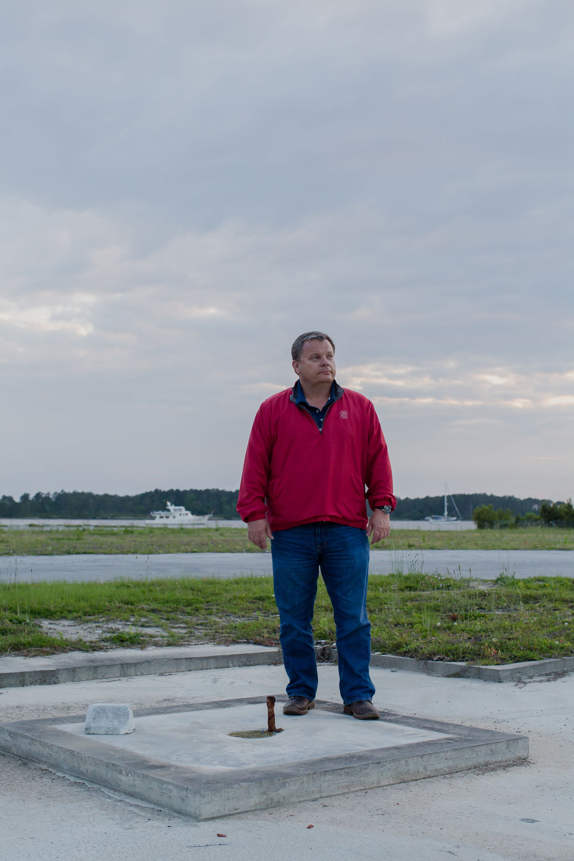 O'Neal at Pungo site